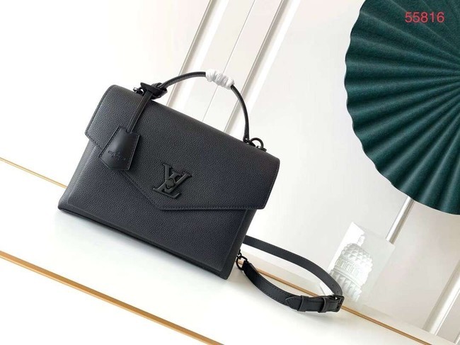 Louis vuitton original MY LOCKME M55816 black JH00609nZ35