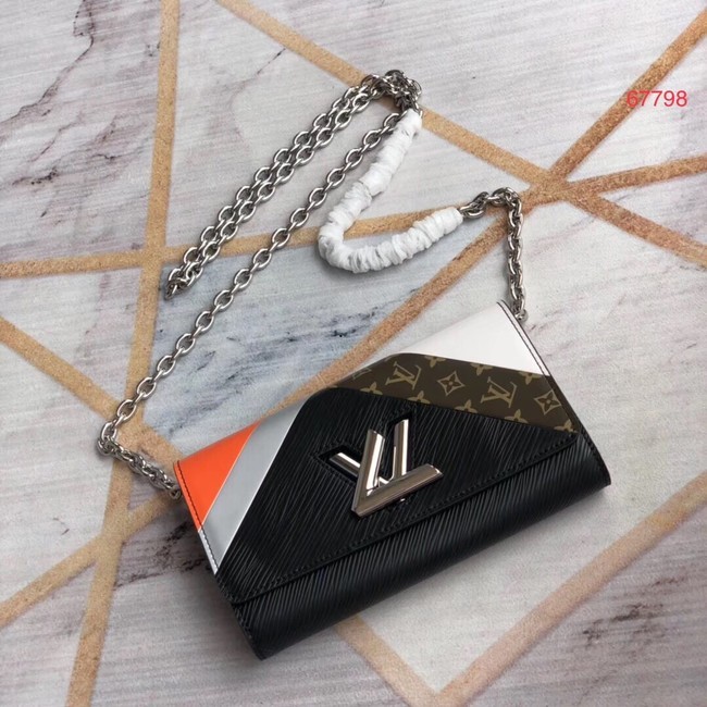Louis vuitton original TWIST M67798 black JH00989fj51