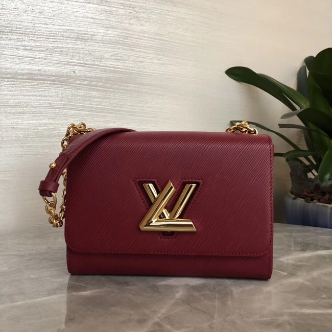 Louis vuitton original TWIST MM M53597 Bordeaux JH01284OG45