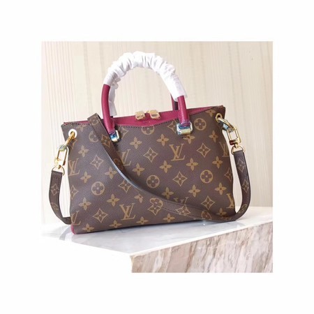 Replica Louis Vuitton Monogram Canvas Pallas BB Original leather M43476 rose JH00619EX20