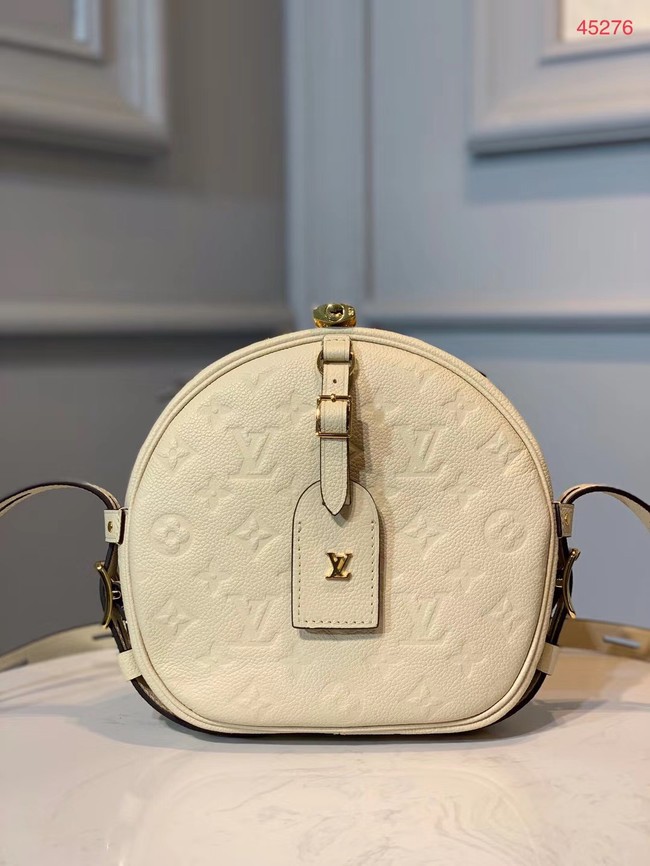 Replica Louis Vuitton Monogram Empreinte BOITE CHAPEAU SOUPLE M45276 ivory JH00457mL47