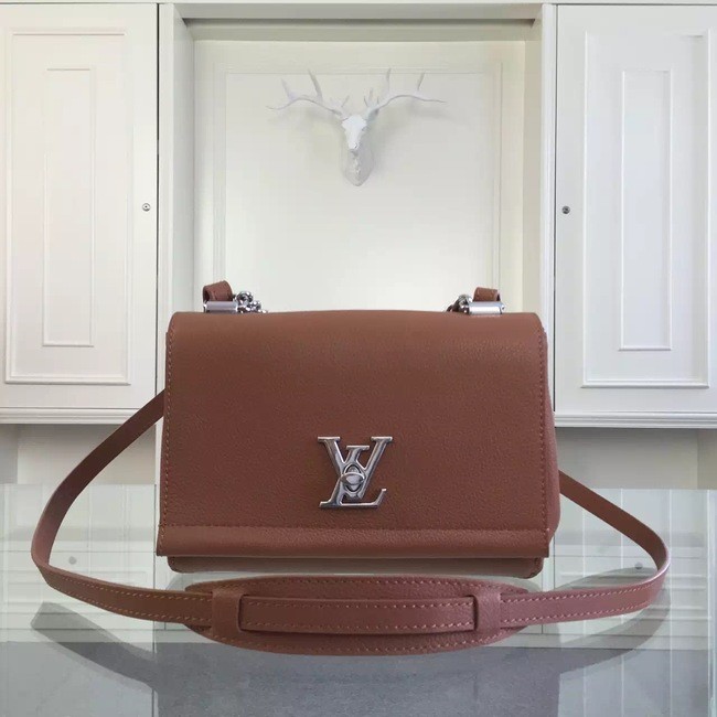 Replica Louis Vuitton Monogram Empreinte original leather 51202 Brown JH00866Ha32