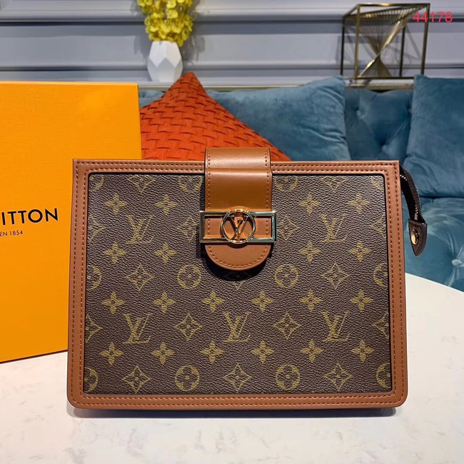 Replica Louis Vuitton Original Clutch M44178 brown JH00635sU34