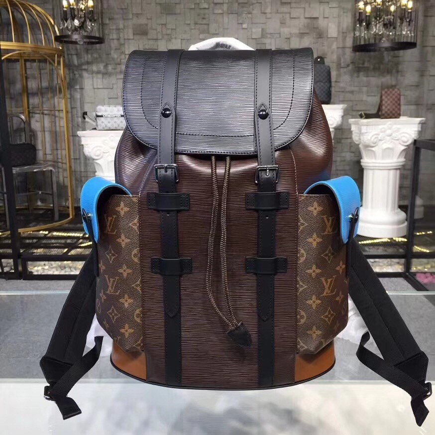 Replica Louis Vuitton Original Leather CHRISTOPHER PM M41379 JH01822ho28
