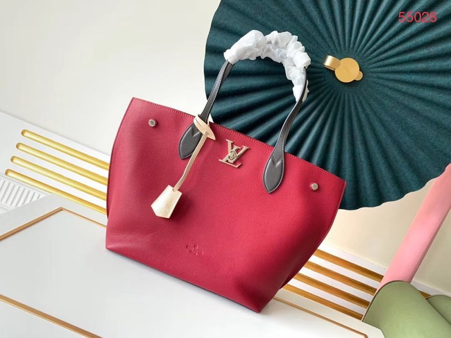 Replica Louis vuitton original LOCKME GO M55028 Cherry Berry JH00718GC56