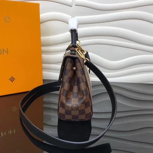 Replica Louis vuitton original monogram canvas ONE HANDLE 41076 red&white JH01869TN94