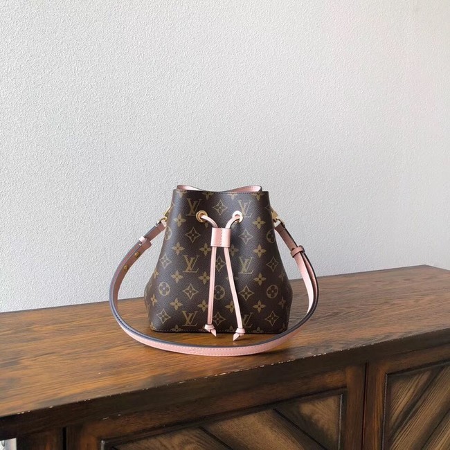 Replica Louis Vuitton Original NEONOE BB M53609 pink JH01172pb70