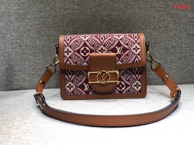 Replica Louis Vuitton SINCE 1854 DAUPHINE MINI M57172 Bordeaux JH00314qE46