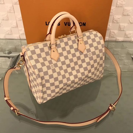 Top Louis Vuitton Damier Azur Canvas Original leather N41373 JH00571RL31