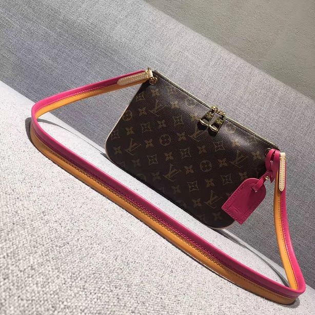 Top Louis vuitton lorette monogram canvas handbags M44053 rose JH00747Tj43