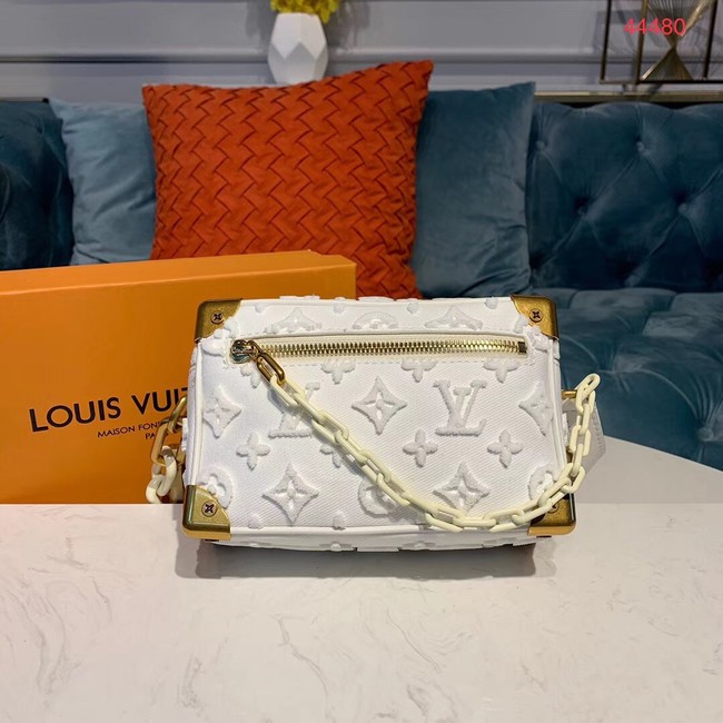 Top Louis Vuitton Original Zipper Shoulder Bag M44480 white JH00708Oq54