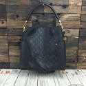 2015 louis vuitton monogram empreinte bagatelle m50072 black(original leather) JH01153tQ92
