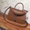 2017 louis vuitton original leather chain it bag pm M54619 coffee JH00777Qt35