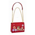 2017 newest louis vuitton Original leather Shoulder Bag 50271 red JH00657fo19