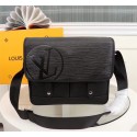 AAA 1:1 LOUIS VUITTON MESSENGER PM M53492 black JH01827WE81