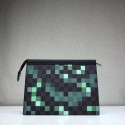 AAA 1:1 Louis Vuitton original POCHETTE VOYAGE MM N41696 green JH01798Dt62