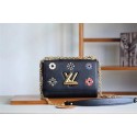 AAA 2017 newest louis vuitton TWIST DENIM Original leather Shoulder Bag 54217 black JH00652im52