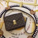 AAA Copy Louis Vuitton Monogram Canvas Pochette Metis Original Leather M40780 JH01355JY49