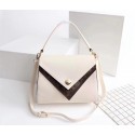 AAA Louis vuitton monogram canvas double V bag M54439 white JH00291CB45