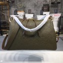 AAA Louis vuitton original mongram empreinte PONTHIEU PM M43721 Khaki JH01297pL24
