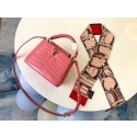 AAAAA Louis vuitton original crocodile CAPUCINES PM M94587 pink JH01190Jq92