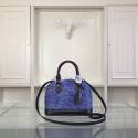 Best Louis Vuitton Epi Leather BB Bag 40862 Blue&Black JH01046hW68