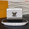 Best Louis vuitton original TWIST Medium M50280 White JH00867zE83