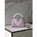 Best Replica Louis Vuitton CAPUCINES PM M48866 light pink JH00652sm35