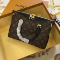 Best Replica Louis Vuitton original Monogram Canvas Pallas Bag M42961 black JH00270Jc15