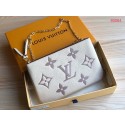 Cheap Louis vuitton DOUBLE ZIP POCHETTE M80084 Cream JH00237YU36