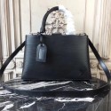 Cheap Louis Vuitton KLEBER MM EPI INDIGO M51333 black JH00007YU36