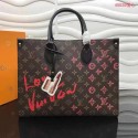Cheap Louis Vuitton Onthego medium tote bag M45039 black JH00090FT69
