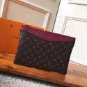 Cheap Louis vuitton original Monogram Canvas DAILY POUCH M62048 Bordeaux JH01270FT69