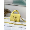 Cheap Louis Vuitton TWIST PM M58691 Ginger Yellow JH00083sS51