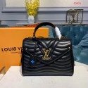 Copy Best LOUIS VUITTON NEW WAVE TOTE M53931 black JH00905Xd42