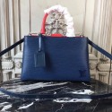 Copy Louis Vuitton KLEBER MM EPI INDIGO M51333 blue JH00005RZ88