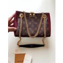 Copy Louis Vuitton Monogram Canvas BRITTANY M53597 fuchsia JH00018hz48