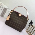 Copy Louis Vuitton Monogram Canvas GRACEFUL PM M43700 Pink JH01154Vo75