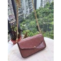 Copy Louis Vuitton Monogram Vernis Mini Bag 61293 Dark Pink JH01096NX87