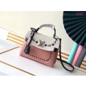 Copy Louis vuitton original LOCKME EVER BB M53937 pink&white JH00736NX87