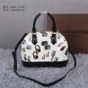 Designer Fake Louis Vuitton Monogram Vernis Stickers Alma BB M6600 JH01129TP23
