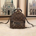 Designer Replica Louis Vuitton Monogram Canvas Backpack M40019 Brown JH01069Fi42