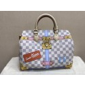 Fake 1:1 Louis Vuitton Damier Azur Canvas original speedy 30 B41112 JH00208Av26