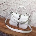 Fake 2017 louis vuitton original leather chain it bag bb M54520 white JH00767Qo74