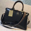Fake 2017 louis vuitton tote miroir vernis original leahter M54626 black JH00797SY47