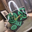 Fake 2018 Louis Vuitton MONOGRAM Canvas MM41050 green JH00703kd37