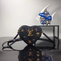 Fake Cheap Louis Vuitton HEART BAG NEW WAVE M52794 black JH01350jV17