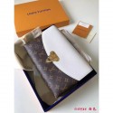 Fake Copy Louis vuitton original monogram canvas SAINT PLACIDE M44274 white JH00045UW33