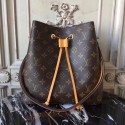 Fake Louis vuitton monogram canvas original bag neonoe M44020 yellow JH00446HB93