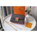 Fake Louis Vuitton Monogram Canvas Original Chain bag M60357 rose JH00569GM41